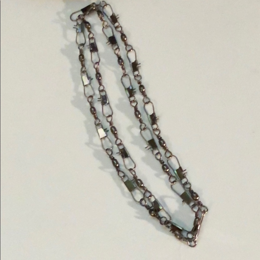 25” 🎣 fishing Swivel Hook Necklace